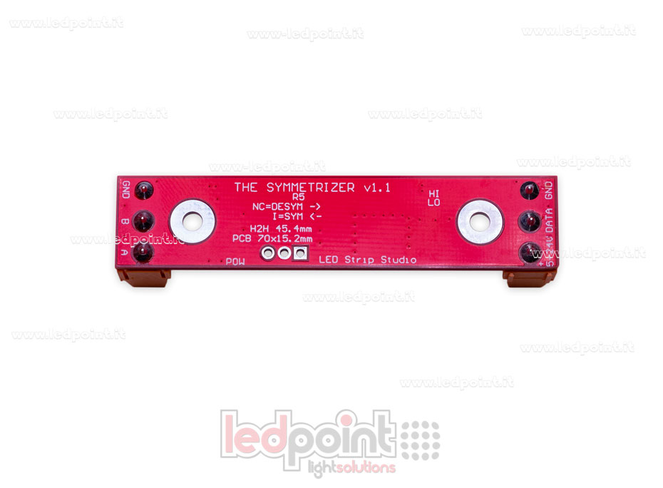 The Symmetrizer – increase data range of LEDs
