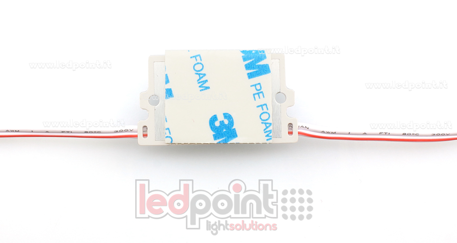 Module led 2835, 1,4W 24V, blanc froid 6000-6500K, IP65 avec lentille 18°*50° Module led 2835, 1,4W 24V, blanc froid 6000-6500K, IP65 avec lentille 18°*50°