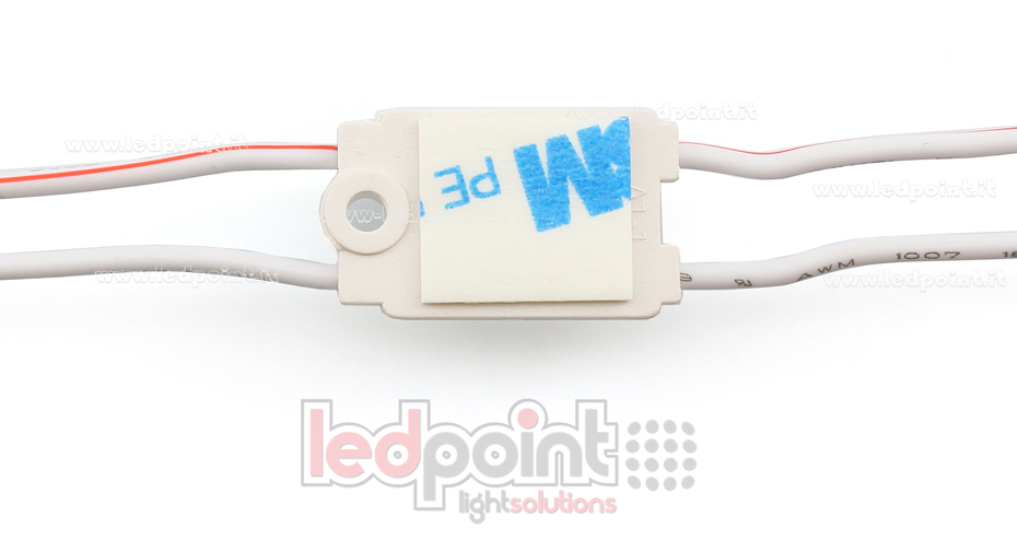 Module led 2835, 0,5W 24V, blanc froid 6000-6500K, IP65 avec lentille 175° Module led 2835, 0,5W 24V, blanc froid 6000-6500K, IP65 avec lentille 175°