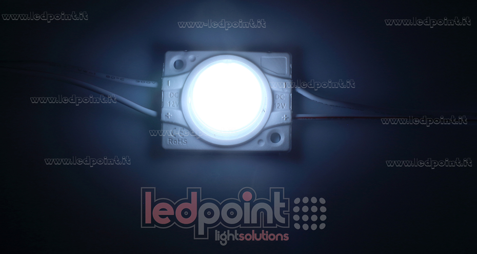Module led 3030 Philips 2,4W 12V blanc froid 6000-7000K, IP65 avec lentille 18°*45° Module led 3030 Philips 2,4W 12V blanc froid 6000-7000K, IP65 avec lentille 18°*45°