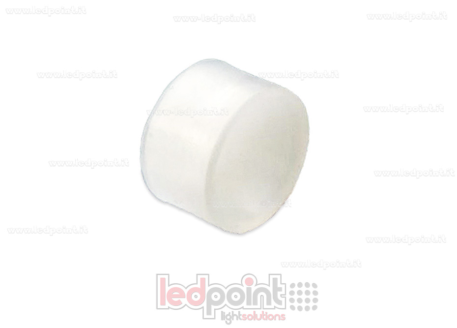 Embout transparent pour Led Neon Flex 15mm rond Embout transparent pour Led Neon Flex 15mm rond