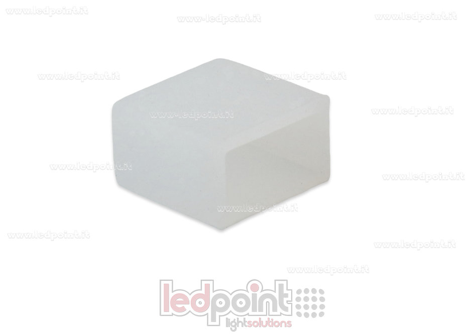 Embout terminal pour Led Neon Flex 4x8mm Embout terminal pour Led Neon Flex 4x8mm
