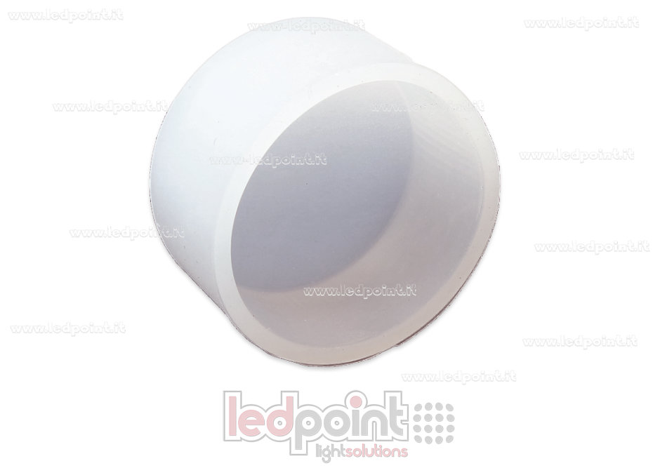 Bouchon d'extrémité pour Led Neon Flex diamètre 18mm