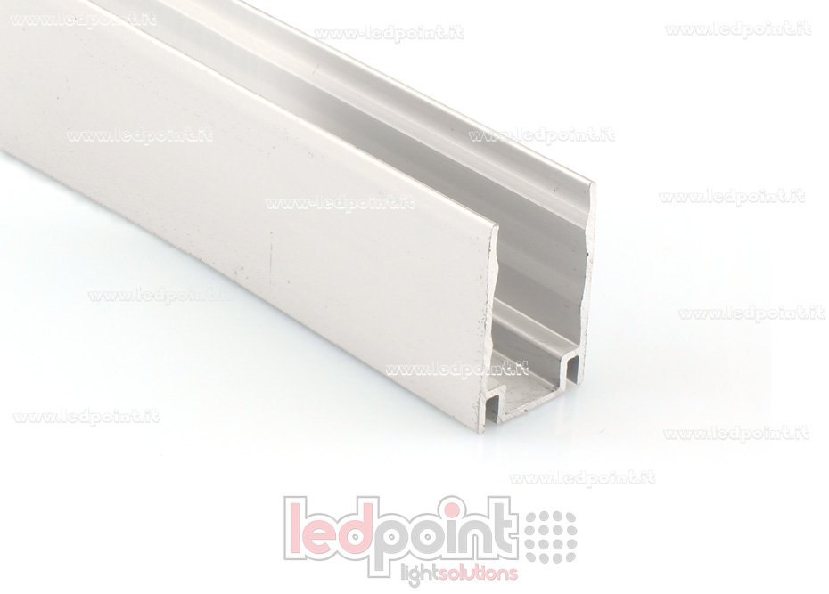 Barre de fixation en aluminium, 1m, pour Led Neon Flex 11mm