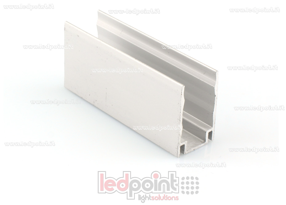 Clip de fixation en aluminium, 5cm, pour Led Neon Flex 11mm Clip de fixation en aluminium, 5cm, pour Led Neon Flex 11mm