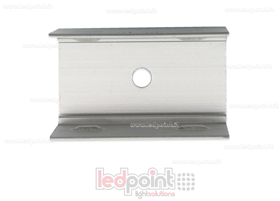 Clip de fixation en aluminium, 3cm, pour Led Neon Flex 16mm Clip de fixation en aluminium, 3cm, pour Led Neon Flex 16mm