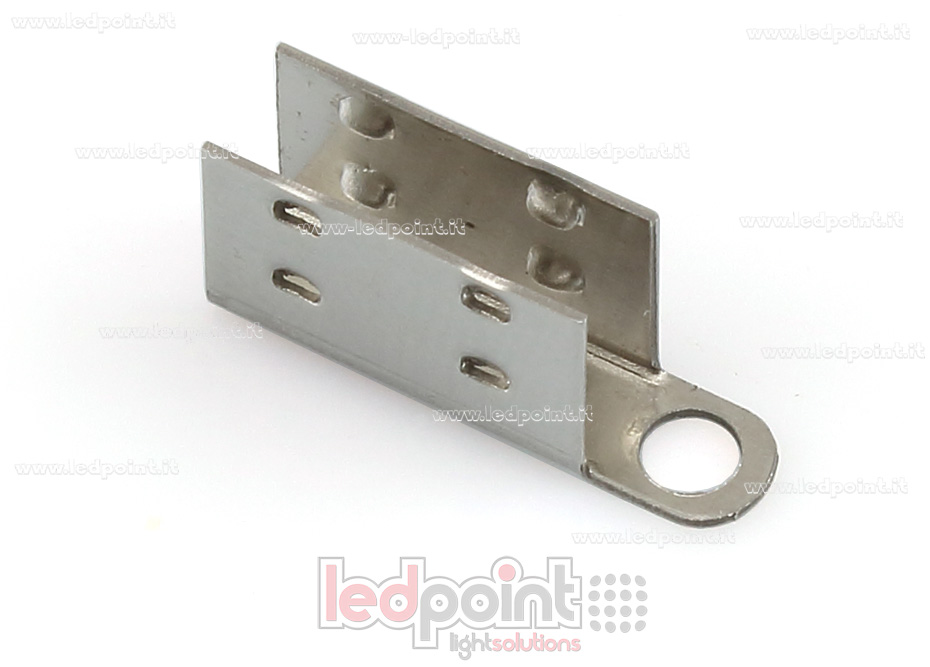 Clip de fixation en acier pour Led Neon Flex 3mm et 4mm Clip de fixation en acier pour Led Neon Flex 3mm et 4mm