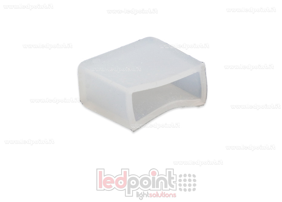 Embout terminal pour Led Neon Flex 4mm