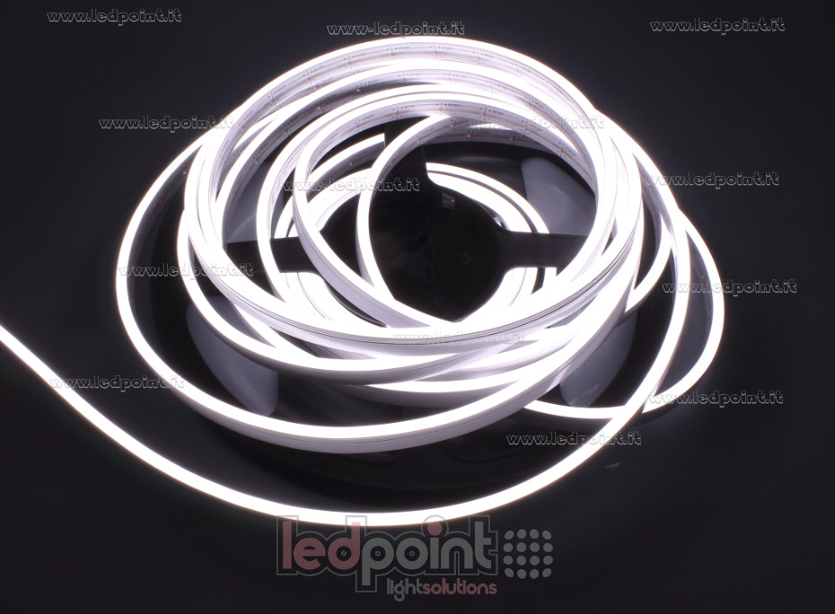 Led Neon Flex 2835 12V IP65 4000K 180led/m