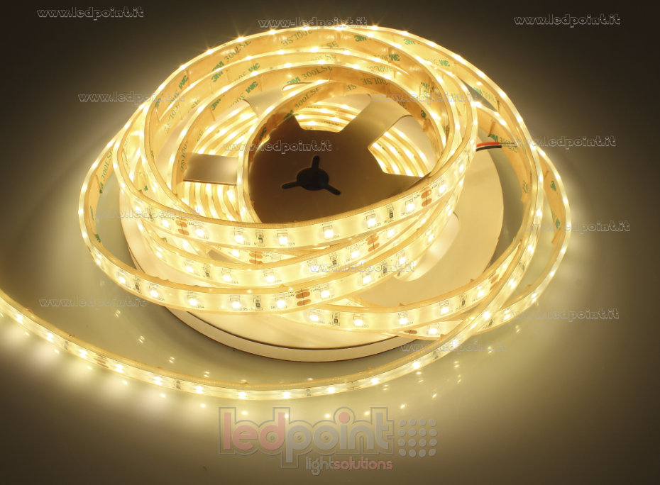 Ruban led 2835 24V IP67 3000K 60led/m