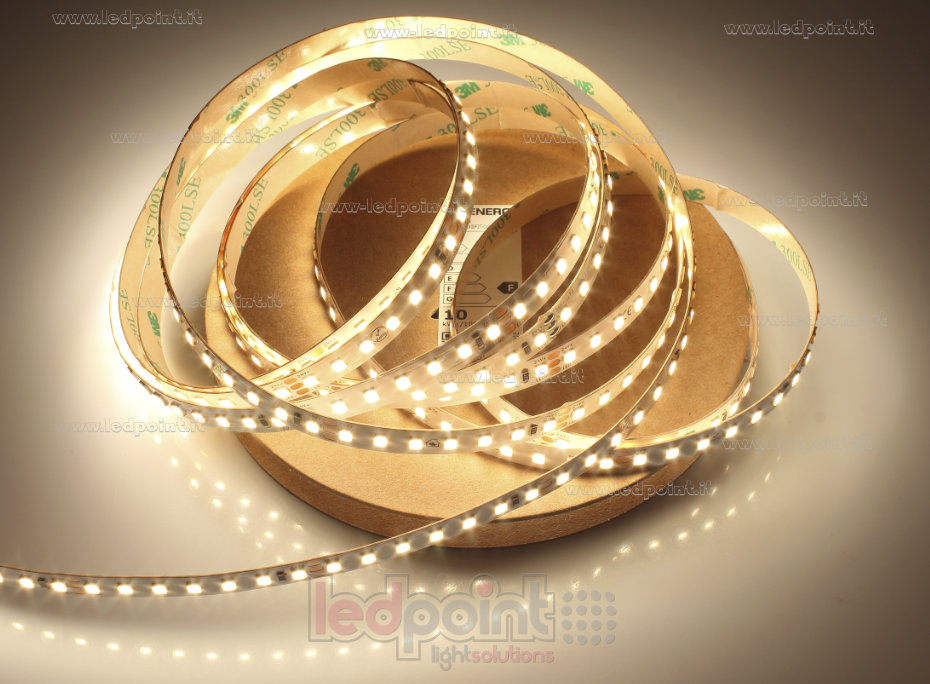 Ruban led 2835 24V IP20 3000K 3step 140led/m