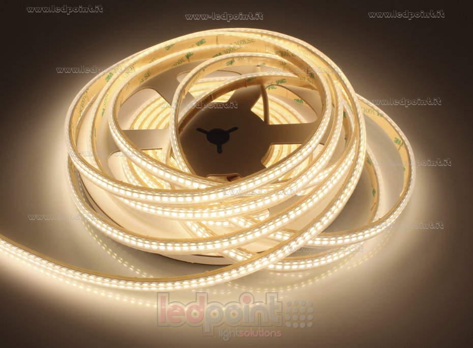 Ruban led 2835 24V IP65 3000K 3step 240led/m