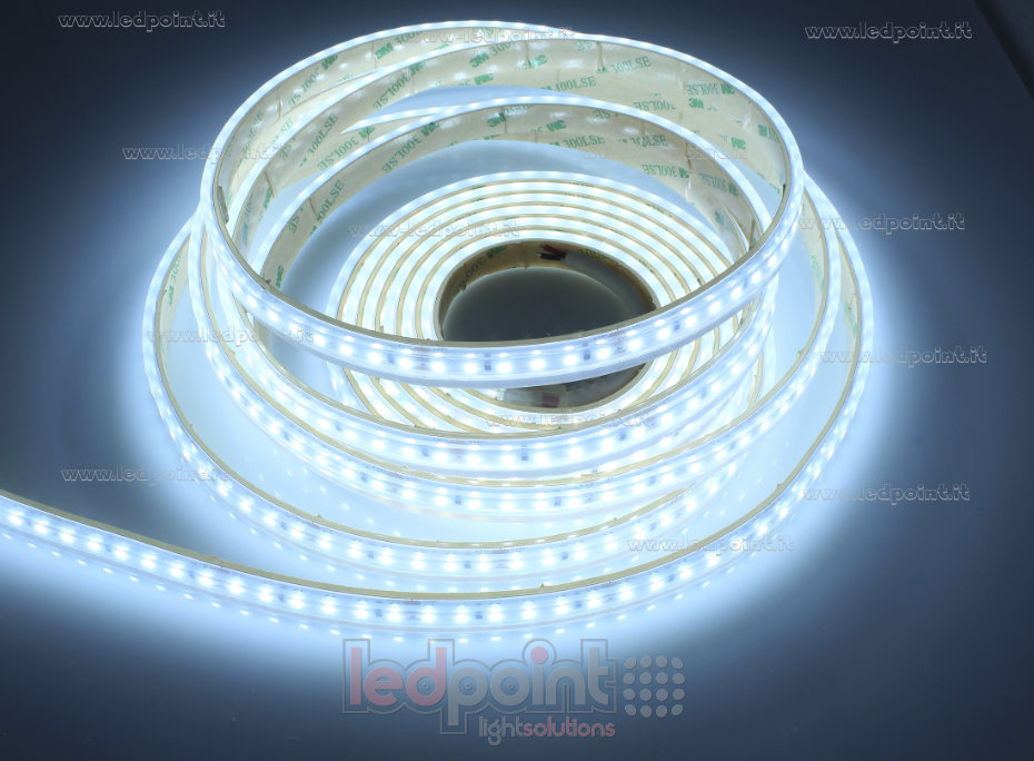 Ruban led 2835 24V IP65 6500K 3 step 120led/m