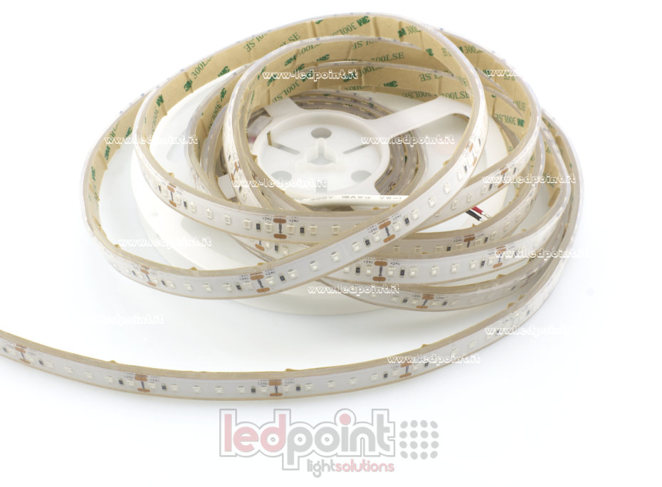 Ruban led 2835 24V IP67 620-625nm 120led/m