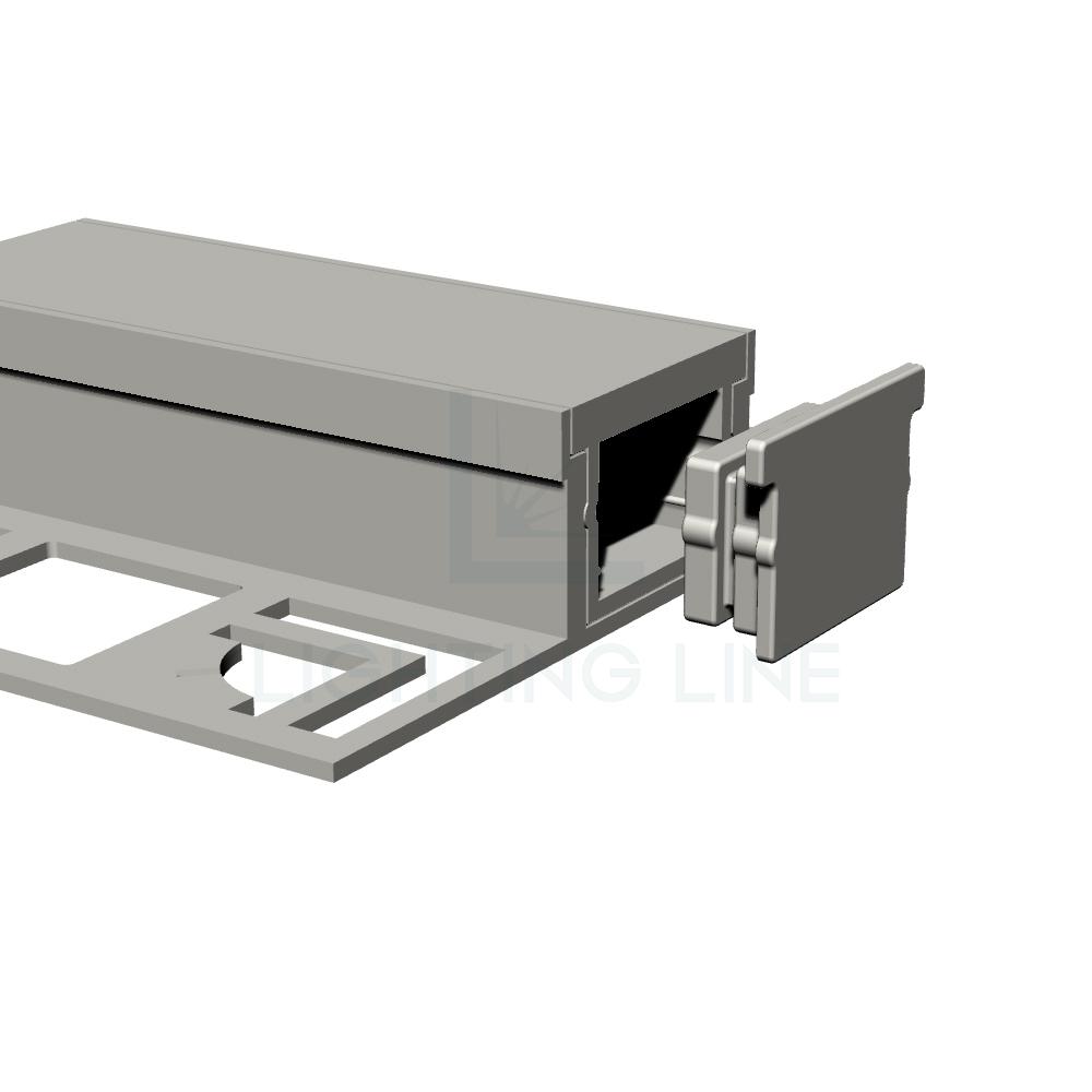 Embout pour profilé pour rubans led Embout pour profilé pour rubans led