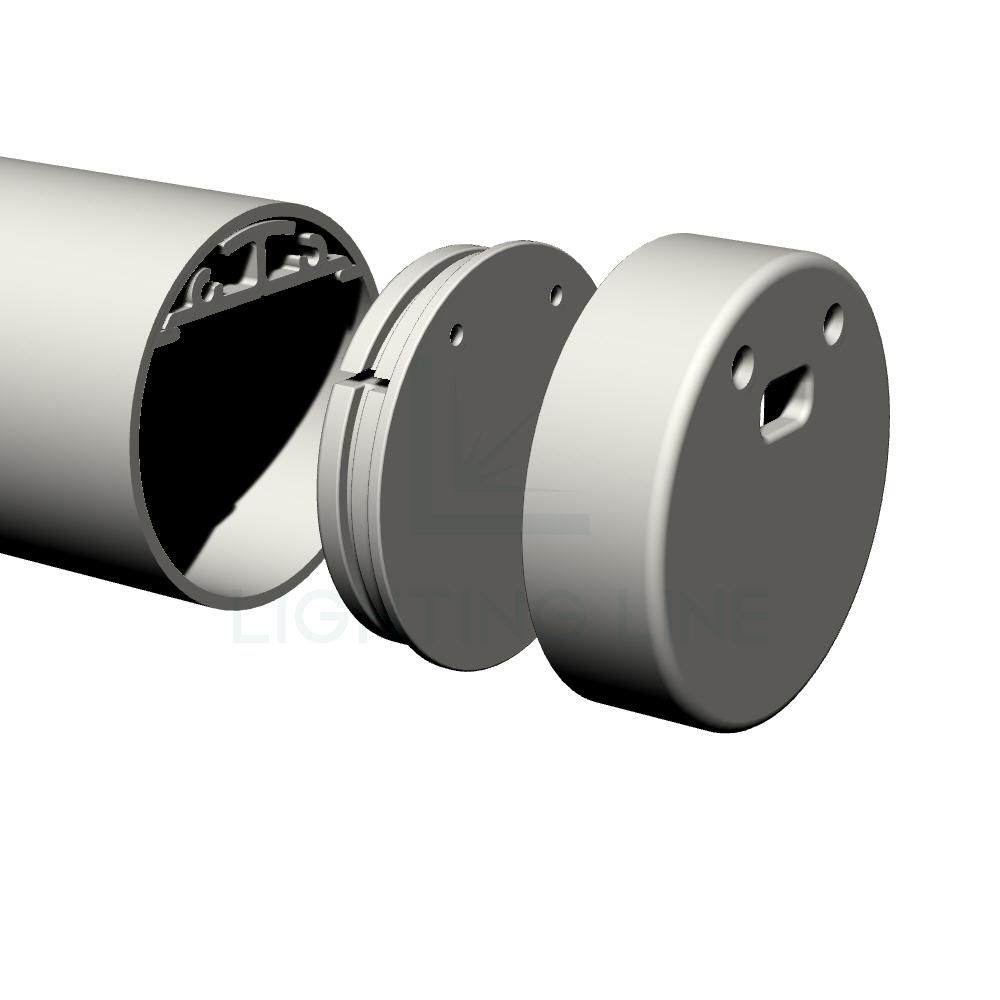 Embout pour profilé pour rubans led Embout pour profilé pour rubans led