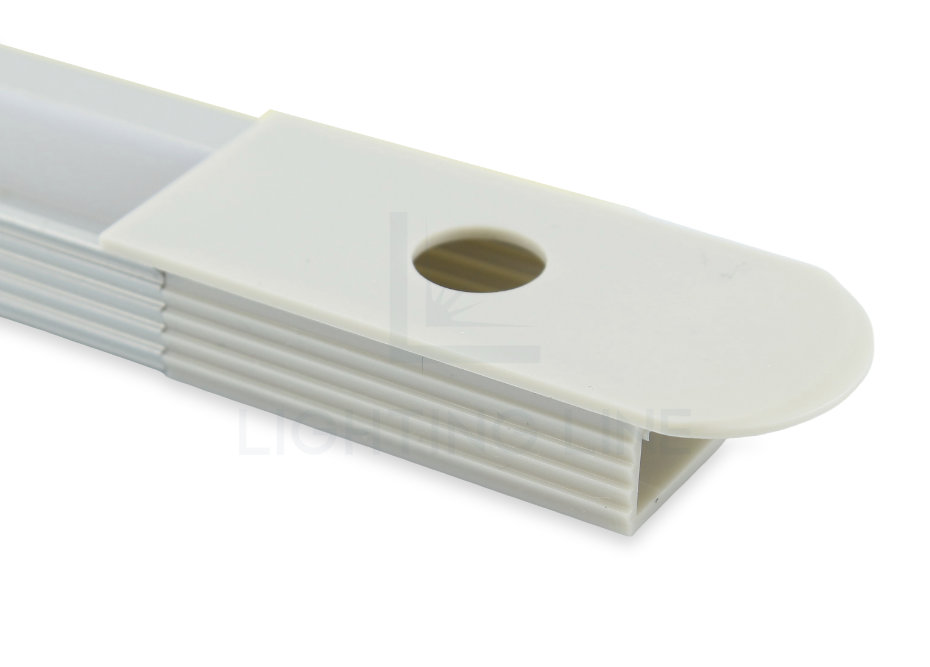 Embout pour profilé pour rubans led