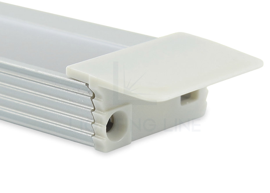 Embout pour profilé pour rubans led