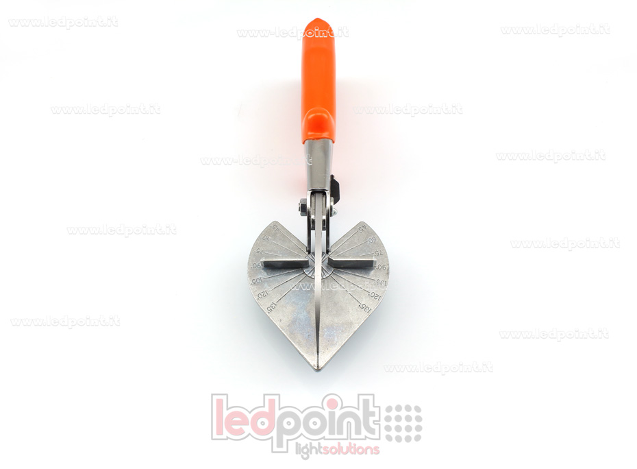 Cisaille pour la coupe multi-angulaire des diffuseurs Cisaille pour la coupe multi-angulaire des diffuseurs