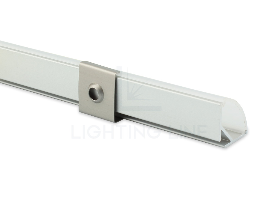 Clip de fixation en métal pour profil en aluminium angulaire AN02-08 et AN03-08 Clip de fixation en métal pour profil en aluminium angulaire AN02-08 et AN03-08