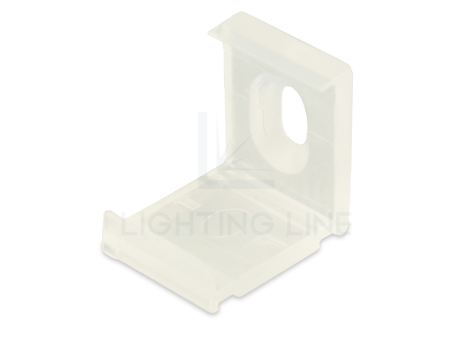 Clip de fixation en plastique pour profilé aluminium angulaire AN02-08 et AN03-08 Clip de fixation en plastique pour profilé aluminium angulaire AN02-08 et AN03-08