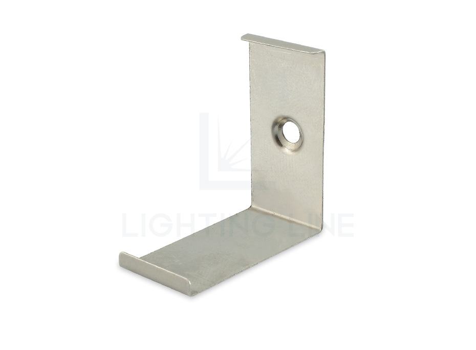 Clip de fixation en métal pour profil en aluminium angulaire AN04-09 et AN05-09 Clip de fixation en métal pour profil en aluminium angulaire AN04-09 et AN05-09