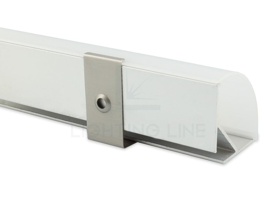 Clip de fixation en métal pour profil en aluminium angulaire AN04-09 et AN05-09 Clip de fixation en métal pour profil en aluminium angulaire AN04-09 et AN05-09