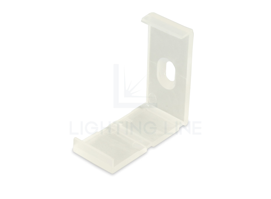 Clip de fixation en plastique pour profilé aluminium angulaire AN04-09 et AN05-09 Clip de fixation en plastique pour profilé aluminium angulaire AN04-09 et AN05-09