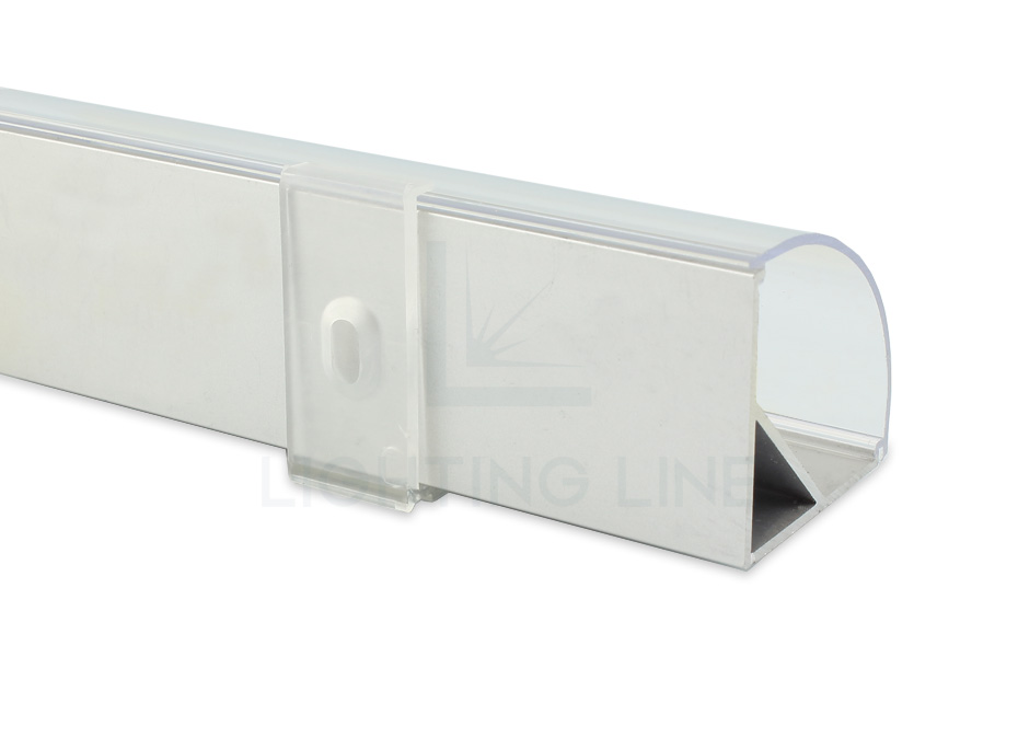 Clip de fixation en plastique pour profilé aluminium angulaire AN04-09 et AN05-09 Clip de fixation en plastique pour profilé aluminium angulaire AN04-09 et AN05-09