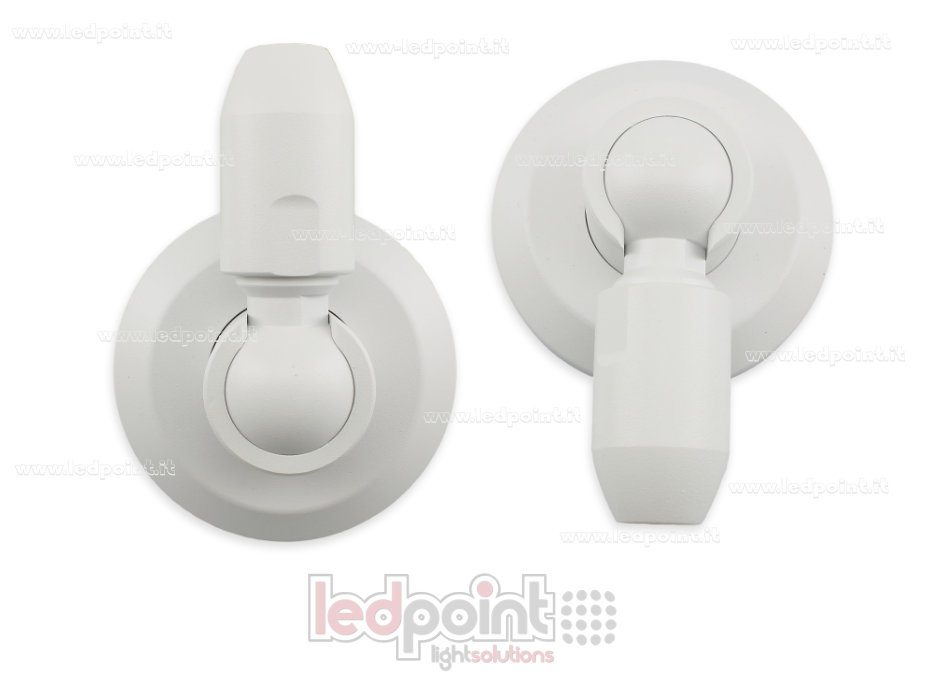 Bande profilée flexible en acier blanc pour rubans LED, 20m