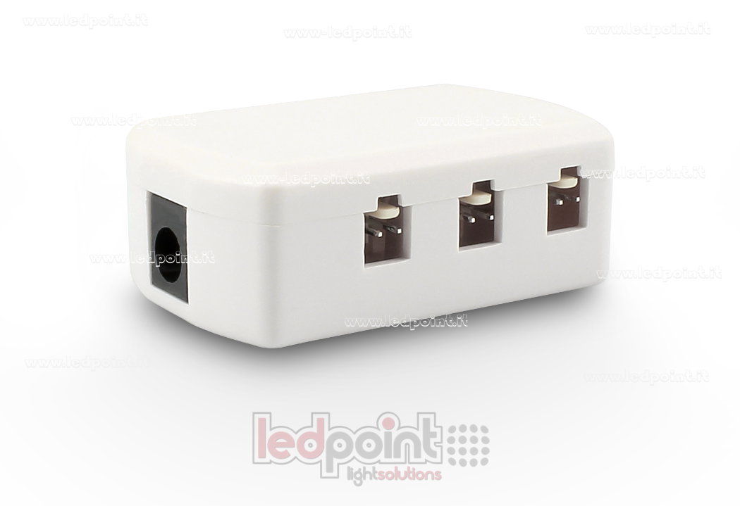 Prise rapide multiple 2,5mm à 6 sorties petites, 3A