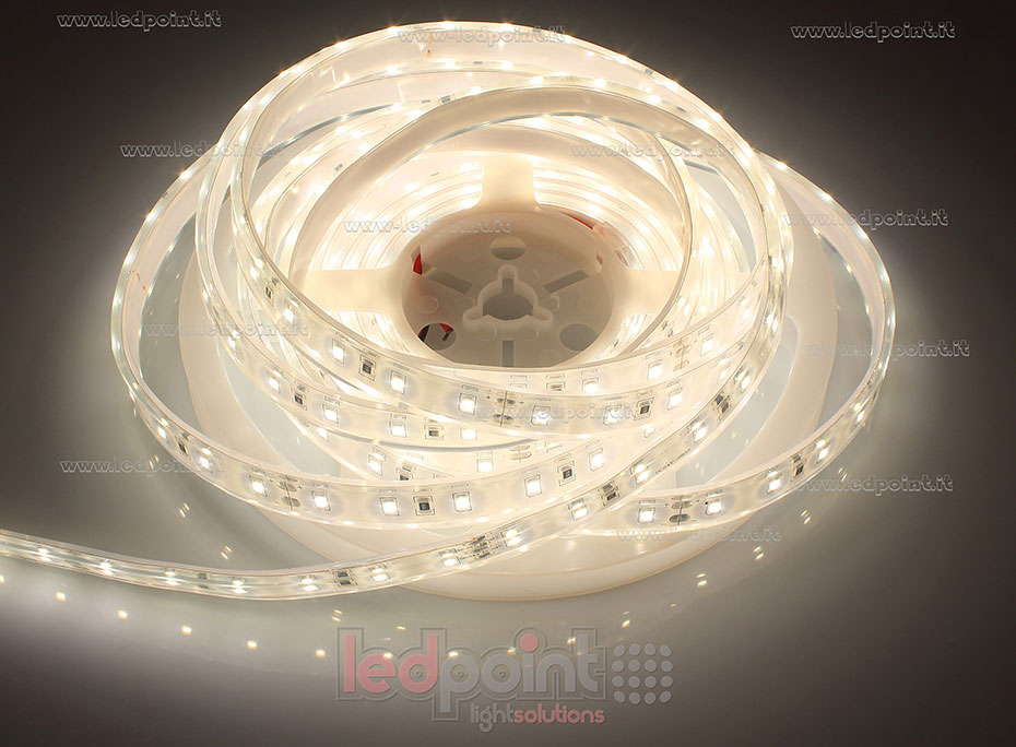 Ruban led 2835 24V IP67 3300-3500K 60led/m S52-260-060822
 