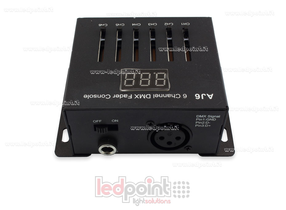 Console master DMX 512 6 canaux Console master DMX 512 6 canaux