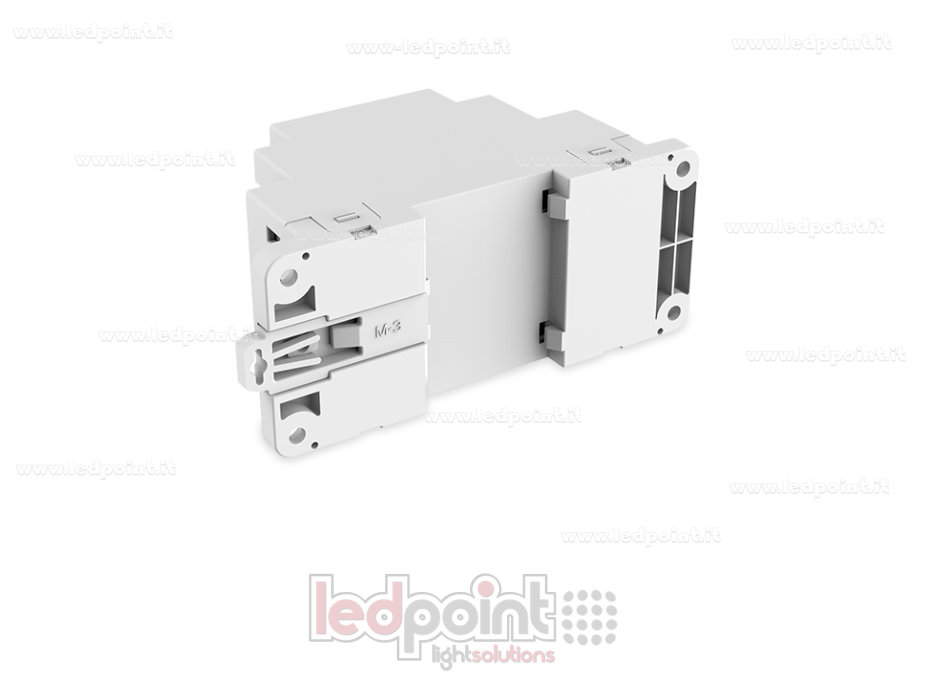 Contrôleur DALI-2, rail DIN. 4 canaux 5A, 12-48V DC, tension constante (DT6) Contrôleur DALI-2, rail DIN. 4 canaux 5A, 12-48V DC, tension constante (DT6)