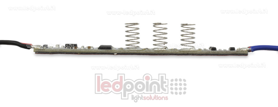 Variateur 3 boutons mini touch RGB avec fonction de mémoire 5/24V, 3chx1,5A