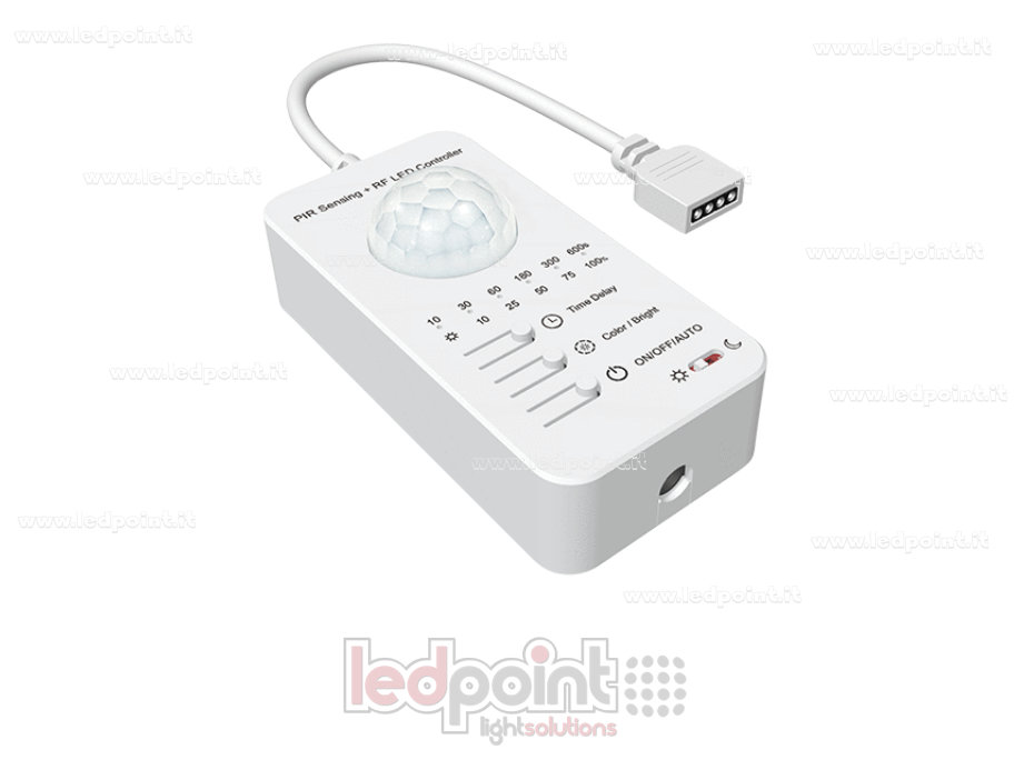 Contrôleur RF + capteur PIR 5-24 Vdc 3 canaux * 1,5 A