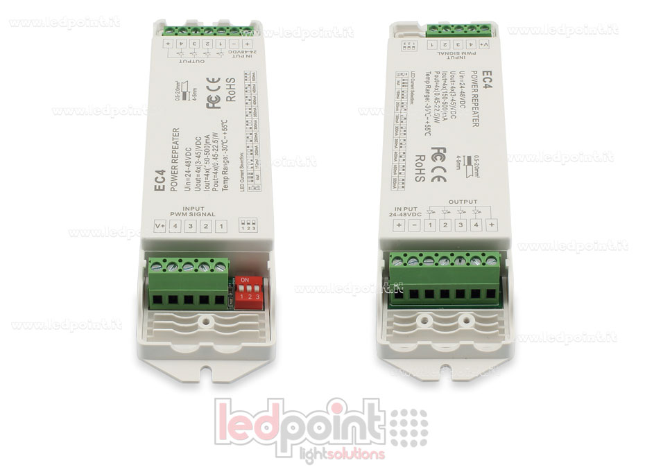 RGB amplificateur de signal 4 canaux courant constant de 150-500mA SK-EC4(150-500)