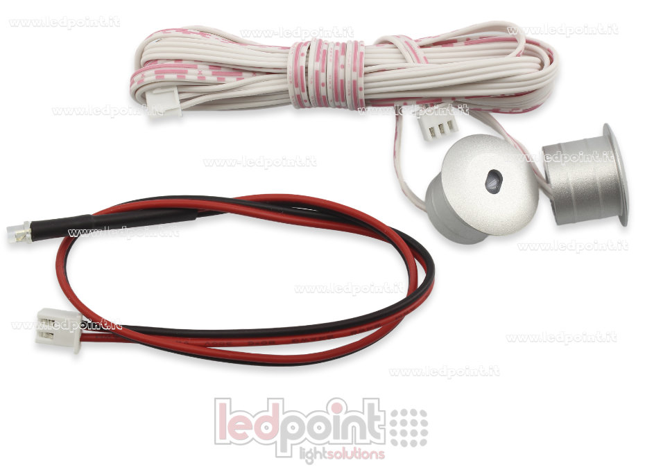 Double capteur PIR + double régulateur SPI à bouton-poussoir 5-24VDC Double capteur PIR + double régulateur SPI à bouton-poussoir 5-24VDC