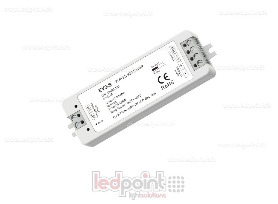 Amplificateur CCT 2 Fils, 5A, 12-24V Amplificateur CCT 2 Fils, 5A, 12-24V