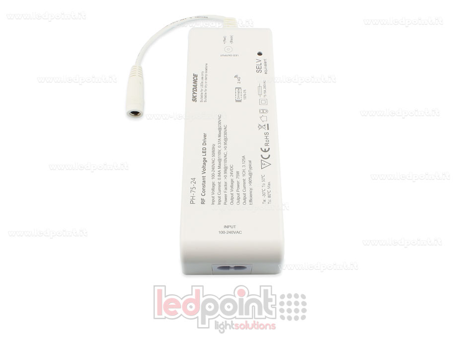 Transformateur 75W 24V, 1 canal, Wireless SkyDance SK-PH-75-24 Transformateur 75W 24V, 1 canal, Wireless SkyDance SK-PH-75-24