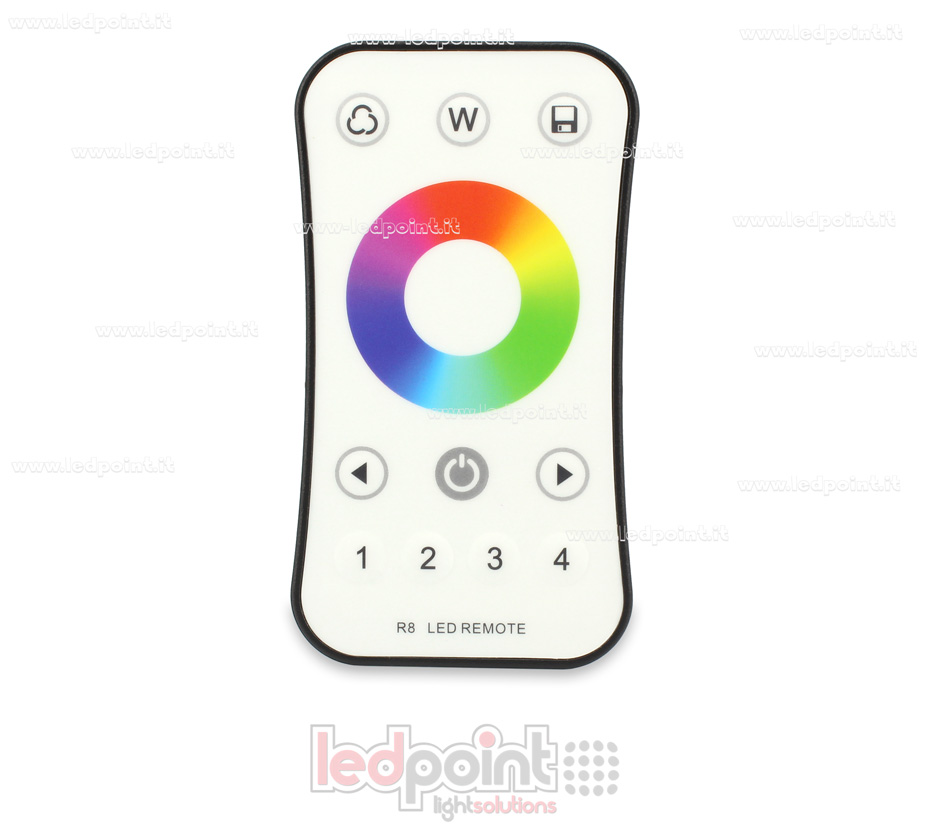 Télécommande RGB/RGBW 4 zones RF2.4G Télécommande RGB/RGBW 4 zones RF2.4G