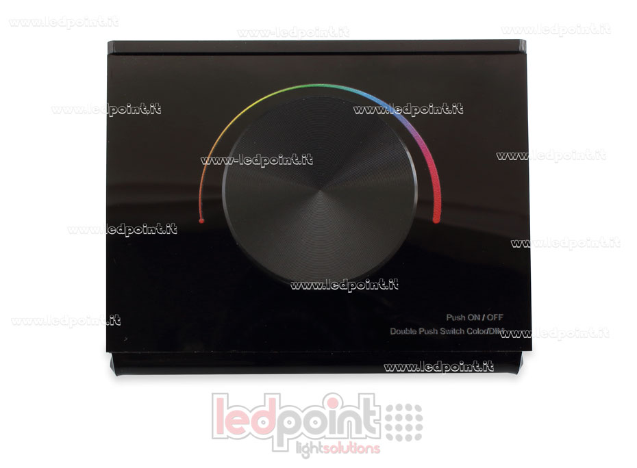 Télécommande portable 86x86mm CCT 1 zone avec roulant RF2.4G Télécommande portable 86x86mm CCT 1 zone avec roulant RF2.4G