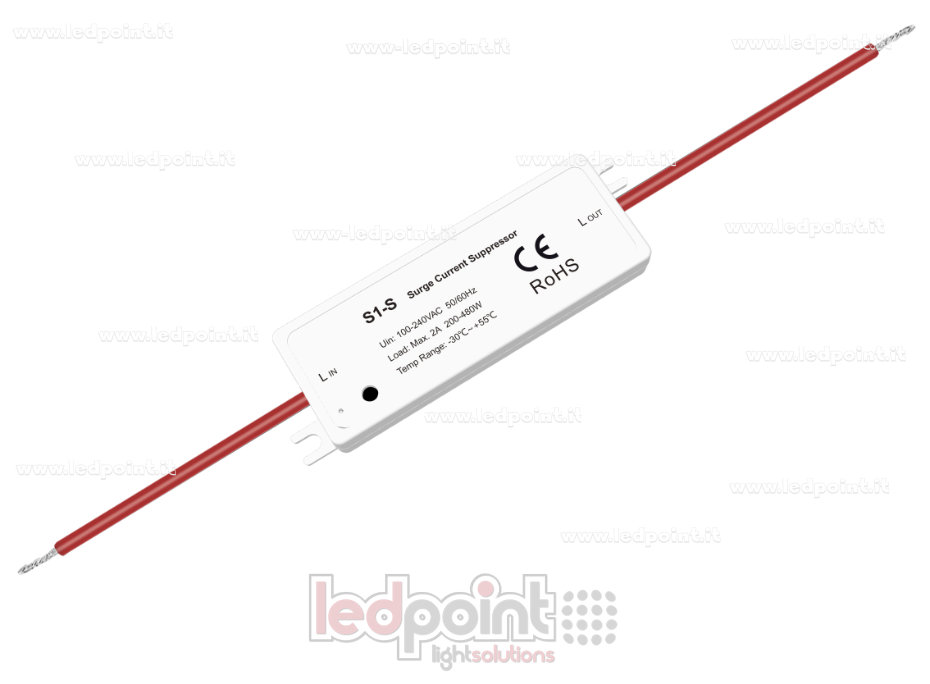 Compensateur Anti-scintillement (Filtre), 100-240V, 1ch*2A