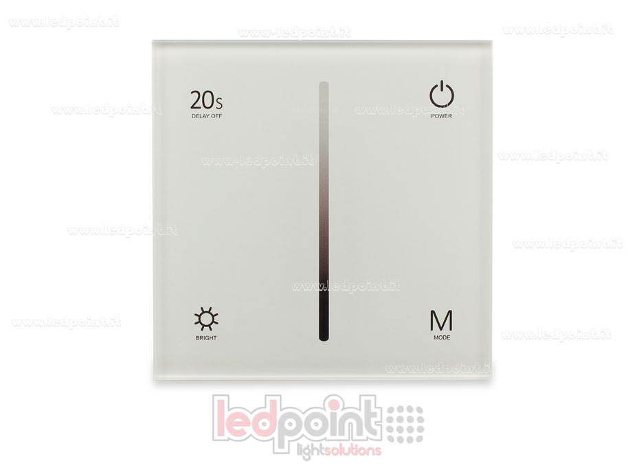Contrôleur monocouleur touch triac 100/230V, RF 2.4G Contrôleur monocouleur touch triac 100/230V, RF 2.4G