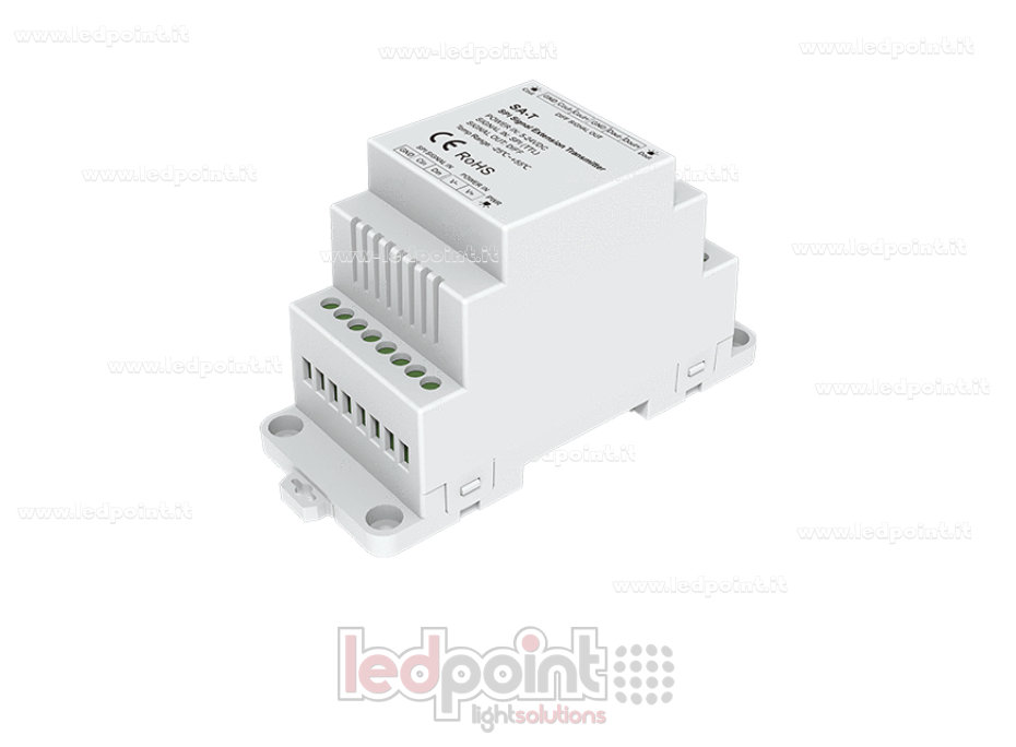 Émetteur SPI, 5-24VDC, portée de 120m
Émetteur SPI, 5-24VDC, portée de 120m
