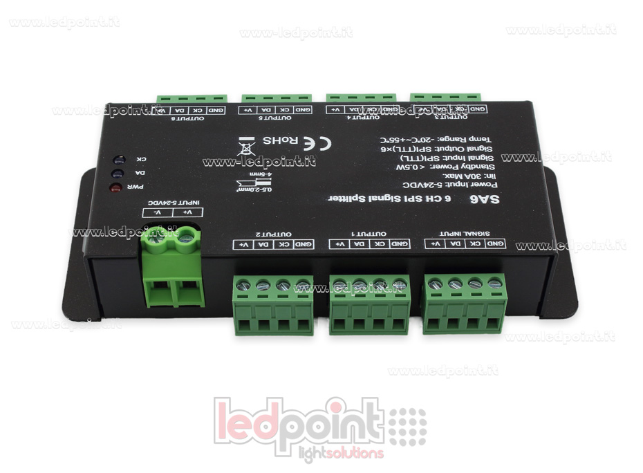 Répartiteur de signal SPI à 6 voies Répartiteur de signal SPI à 6 voies