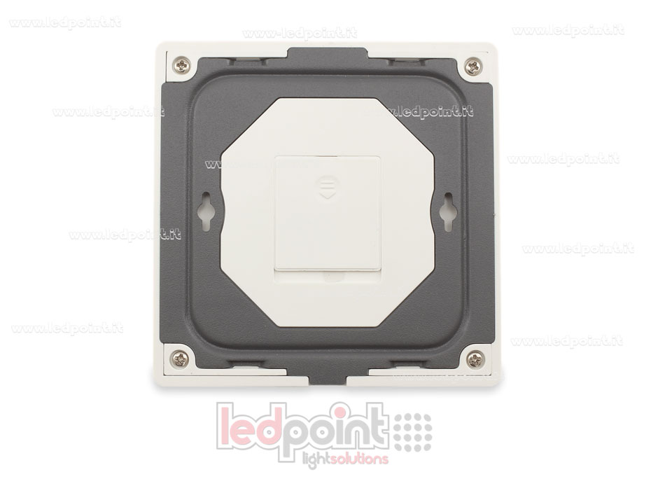 Télécommande murale RF2.4G, CCT, slim, blanche, alimentée par batterie, mono-zone