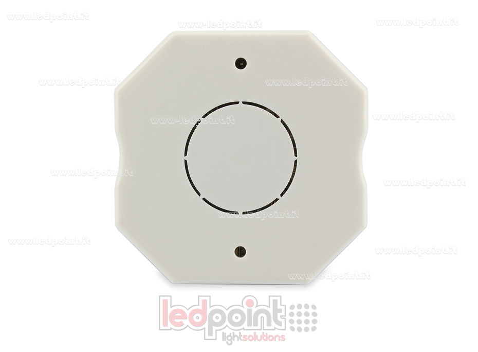 Récepteur variateur pour de boîte de jonction murale, monochrome avec bouton poussoir 1CH * 4A / 8A 12-48VDC, RF 2.4G avec courbe logarithmique ou linéaire et fréquence PWM sélectionnable Récepteur variateur pour de boîte de jonction murale, monochrome avec bouton poussoir 1CH * 4A / 8A 12-48VDC, RF 2.4G avec courbe logarithmique ou linéaire et fréquence PWM sélectionnable