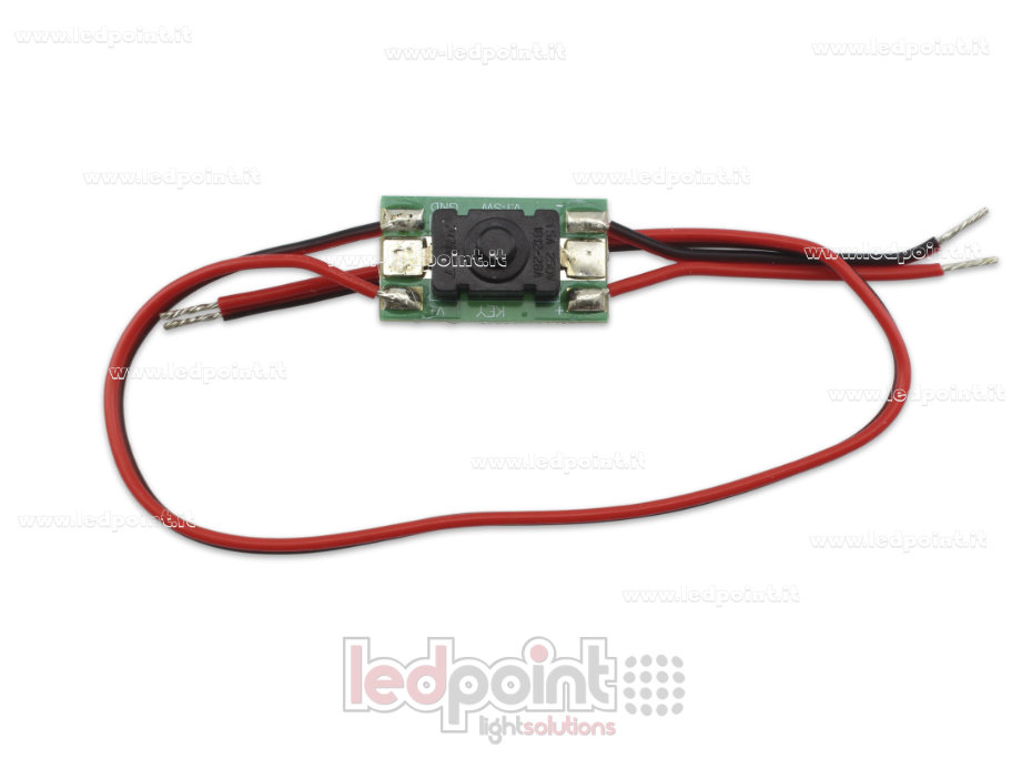 Interrupteur marche/arrêt 12/24 V