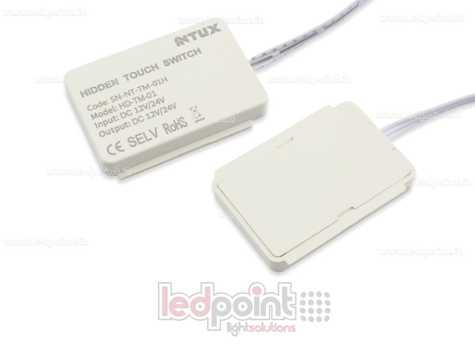 Capteur tactile dissimulé sous du bois (jusqu'à 5 cm d'épaisseur) 12-24 V, 1 canal 3 A, Master Control